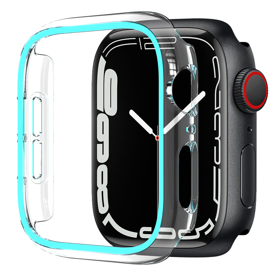 Transparent glow-in-the-dark protective case for Apple Watch Series 11