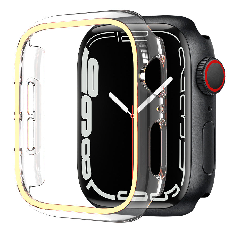 Transparent glow-in-the-dark protective case for Apple Watch Series 11