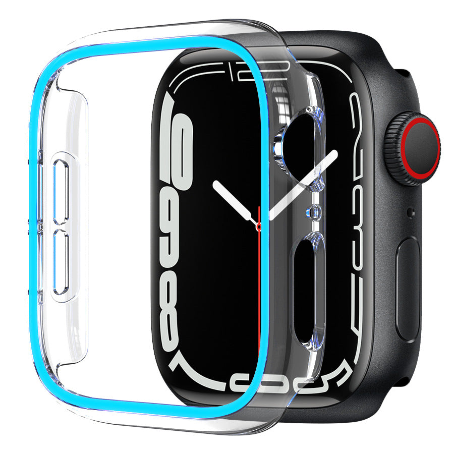 Transparent glow-in-the-dark protective case for Apple Watch Series 11