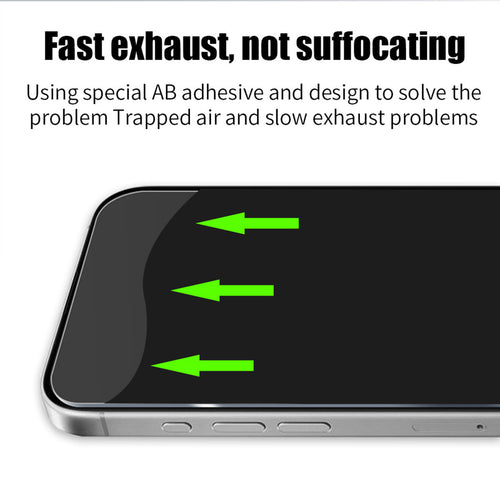 Clear Tempered Glass Screen Protector for iPhone 17 Pro Max
