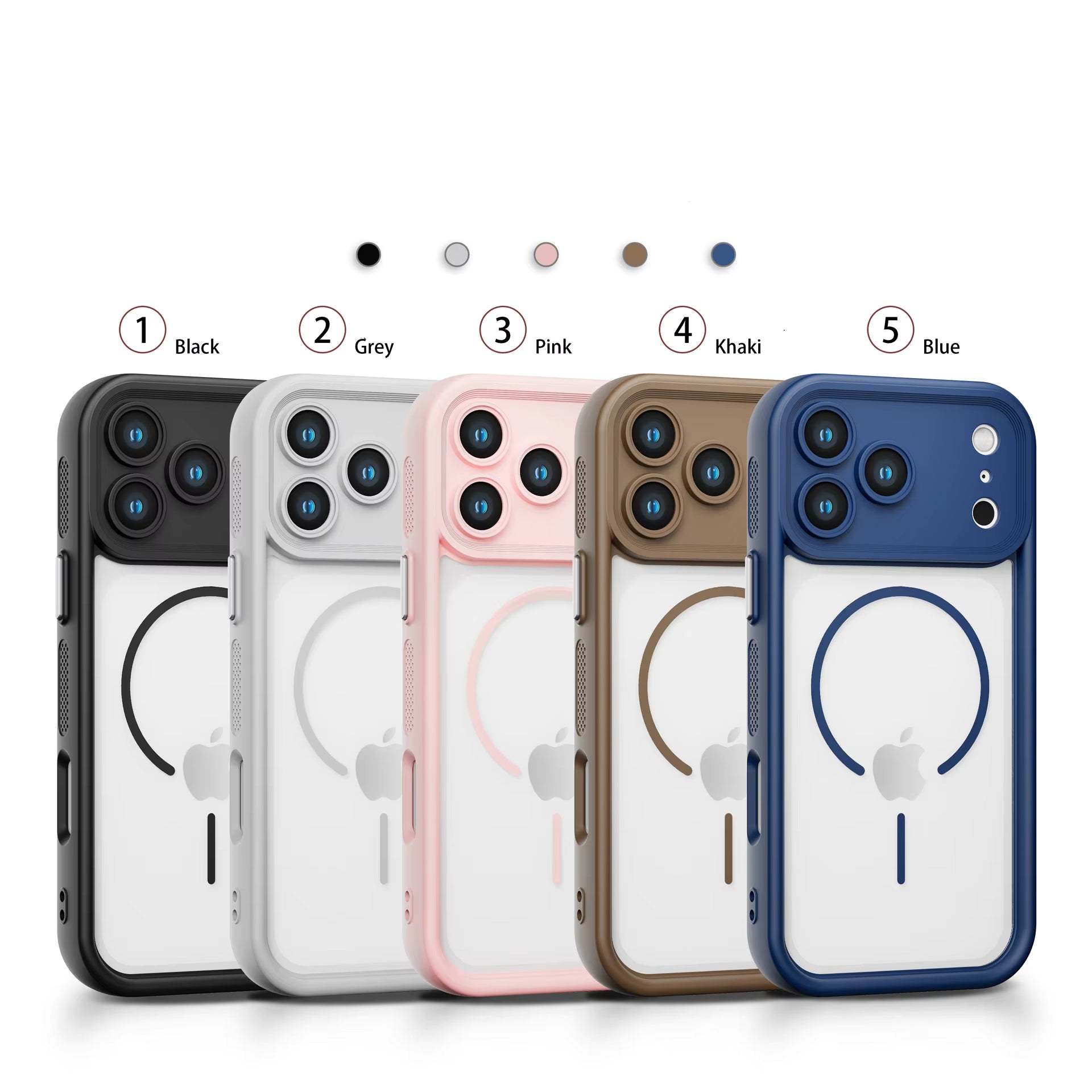 Strong Magnetic Luxury Phone Case with Fast Charging Support MagSafe | Shockproof Slim Design for iPhone 17/16/15/14/13&nbsp;