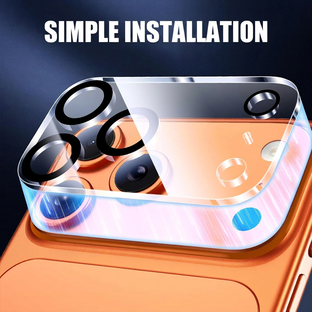 Clear Tempered Glass Screen Protector for iPhone 17 Pro Max